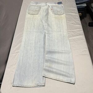 VTG Levis 517 Jeans Mens 34x31 Blue Light Wash Slim Bootcut Faded Denim